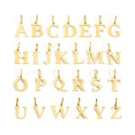 Nagy betű medál (arany szín)