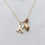 Nagy betű medál (arany szín)