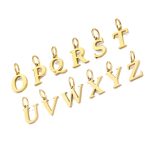 Nagy betű medál (arany szín)