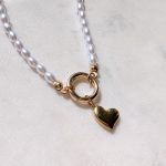 Szív medál (arany, ezüst)