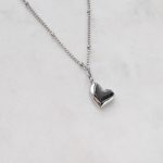 Szív medál (arany, ezüst)