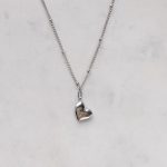 Szív medál (arany, ezüst)