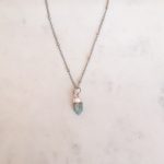 Ásvány medálok (ezüst foglalattal)