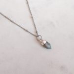 Ásvány medálok (ezüst foglalattal)