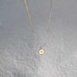 Szivecskemintás kerek medál