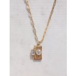 Camera medál cirkóniakővel