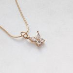 Pillangó cirkóniakő medál