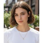 Pillangó cirkóniakő medál