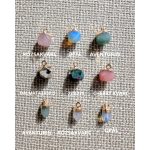 Ásványfüggős nyaklánc igazgyönggyel