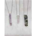 Természetes ásvány medálos nyaklánc