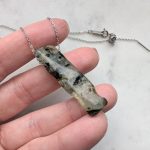 Természetes ásvány medálos nyaklánc