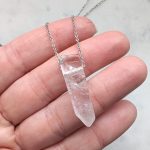 Természetes ásvány medálos nyaklánc