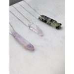 Természetes ásvány medálos nyaklánc