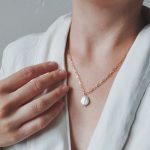 Annah gyöngy-gemkapocs nyaklánc