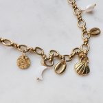 Shell charms nyaklánc (nemesacél)