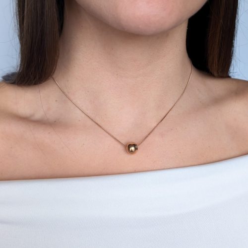 Josie nyaklánc gömb medállal (arany, ezüst, rosegold)