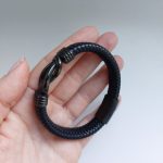 Acélcsomó férfi karkötő