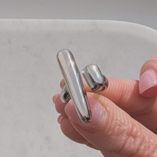 Silver lines gyűrű (nemesacél)