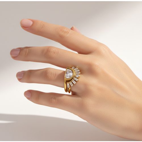 Maya cirkóniaköves gyűrű