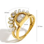 Maya cirkóniaköves gyűrű