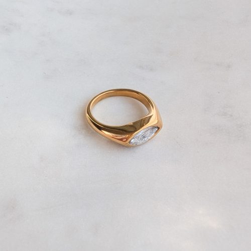 Eye cirkóniaköves gyűrű (többféle színben)