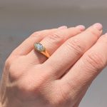 Eye cirkóniaköves gyűrű (többféle színben)