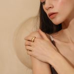 Magicmoon opál gyűrű kerek kövekkel