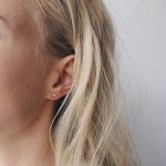 Pici háromszög fülbevaló 