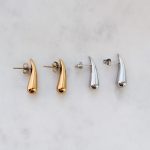 Longdrop fülbevaló (arany, ezüst változat)