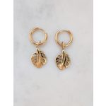 Karikafülbevaló levél függőkkel