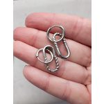 Industrial fülbevaló (nemesacél)