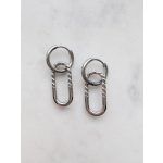 Industrial fülbevaló (nemesacél)