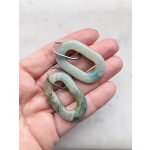 Ovális ásvány fülbevaló