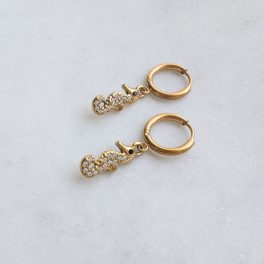 Seahorse tengericsikós karikafülbevaló