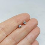 Sena köves fülbevaló