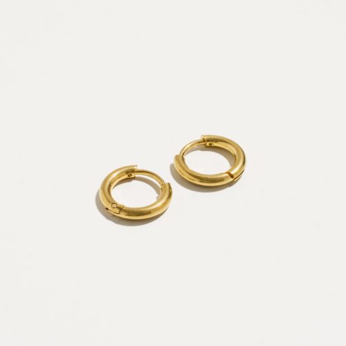 Kis karika csatos (8 mm) (arany,ezüst)