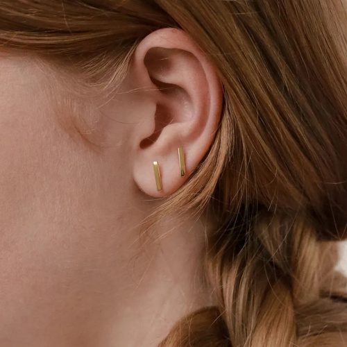 Longline fülbevaló (arany és ezüst színben)