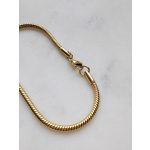 Vastag kígyólánc karkötő (2mm)