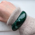 Matt akril karperec (csavart forma)