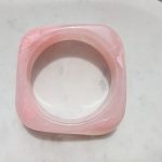 Áttetsző vastag karperec