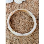 Vékony texturált akril karkötő (több színben)