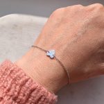 Szív vékony karkötő (arany, ezüst változat)