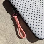 Pöttyös fekete-fehér laptop tok 15" (vízálló)