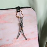 Rosegold mintás laptop tok 15" (vízálló)