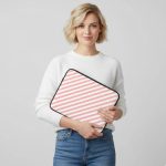 Candy csíkos laptop tok 15" (vízálló)
