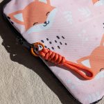 Rókás rózsaszín Laptop tok 13" (vízálló)