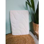 Offwhite (törtfehér) vízálló laptop tok hullámos steppeléssel