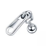 Cipzár punk fülpiercing